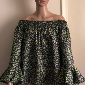 Asake Off shoulder top